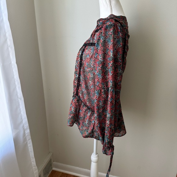 Matilda Jane Carol Floral Peasant Top‎ - Picture 7 of 8